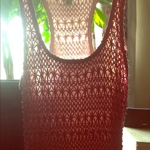 Crochet maxi dress